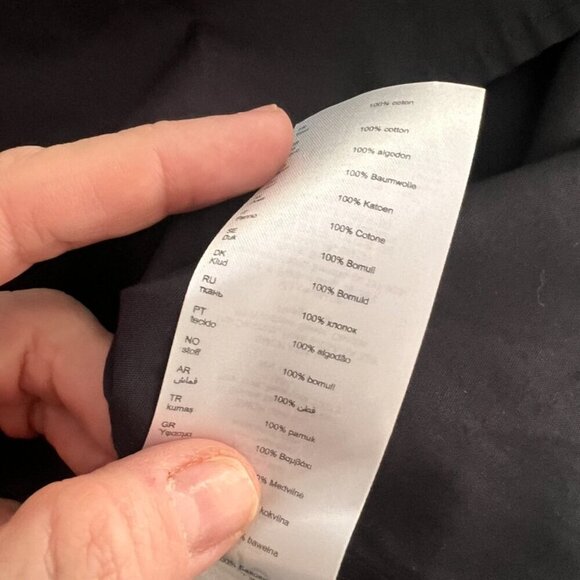 Maje cotton tie back cotton blouse size 1 - Picture 8 of 8